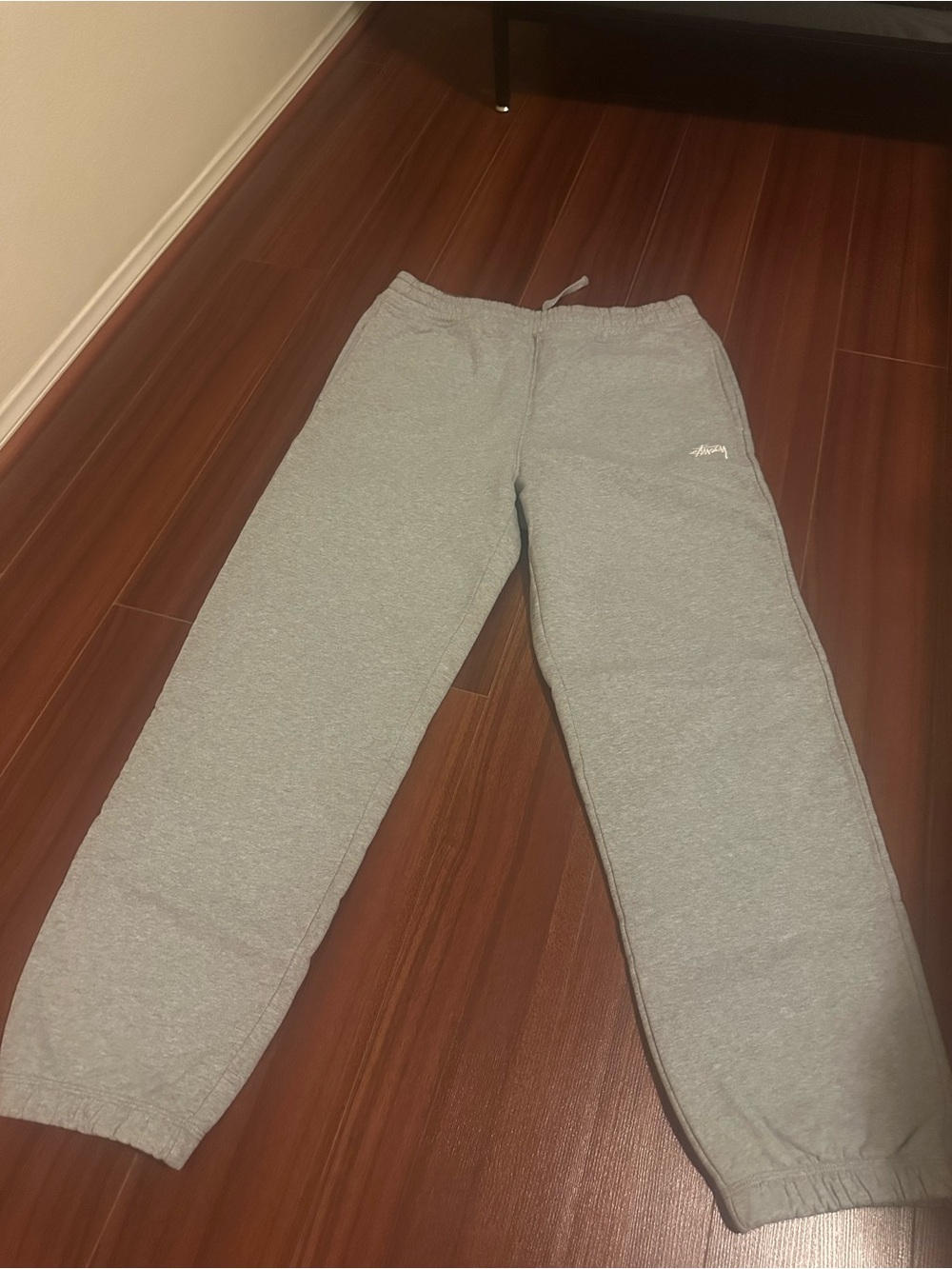 Stussy Sweatpants - Casual Elastic Waist Bottoms